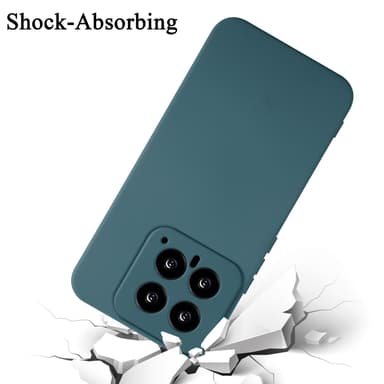 Xiaomi 14 silikondeksel case (Grønn)