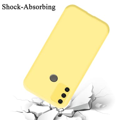Honor 9A silikondeksel case (gul)