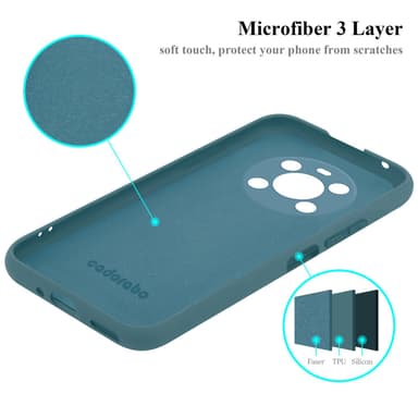 Honor MAGIC 4 LITE silikondeksel case (Grønn)