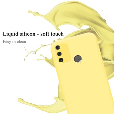 Honor 9A silikondeksel case (gul)