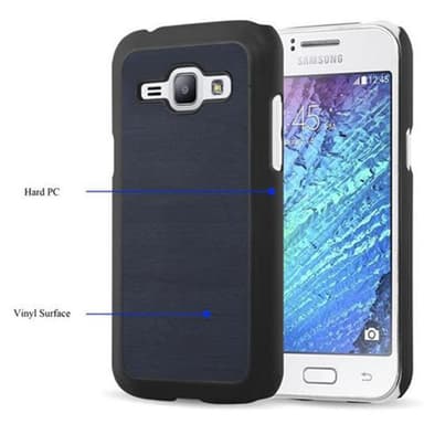 Samsung Galaxy J1 2015 Hardt Deksel Case (blå)