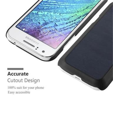 Samsung Galaxy J1 2015 Hardt Deksel Case (blå)