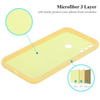 Honor 9A silikondeksel case (gul)