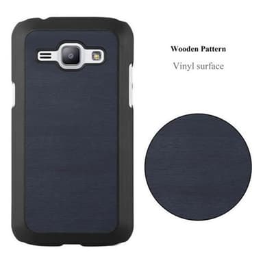 Samsung Galaxy J1 2015 Hardt Deksel Case (blå)