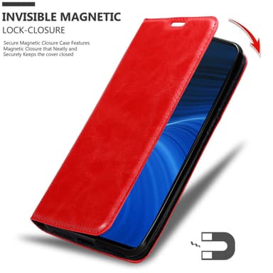 Realme X2 PRO / Oppo Reno Ace lommebokdeksel case (rød)