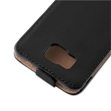 Samsung Galaxy ALPHA Deksel Flip Case (svart)