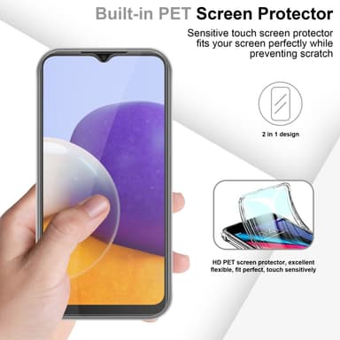 Samsung Galaxy A22 5G Deksel 360 Case Cover