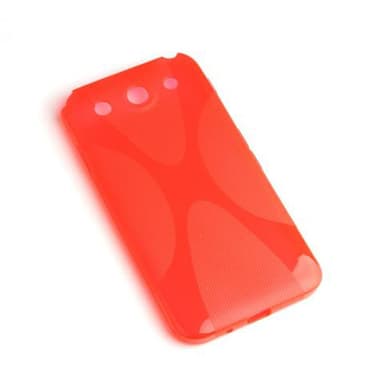 LG OPTIMUS G PRO Deksel Case Cover (rød)