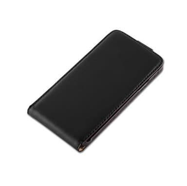 Samsung Galaxy ALPHA Deksel Flip Case (svart)