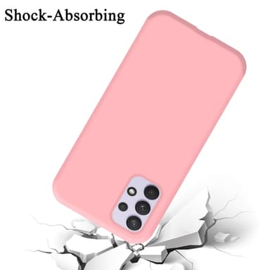 Samsung Galaxy A33 5G silikondeksel case (rosa)