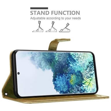 Samsung Galaxy S20 lommebokdeksel case (gold)