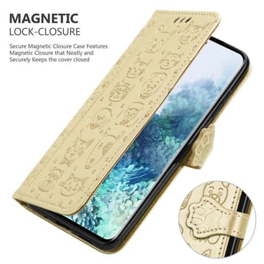 Samsung Galaxy S20 lommebokdeksel case (gold)
