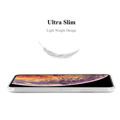 iPhone XS MAX silikondeksel cover (sølv)