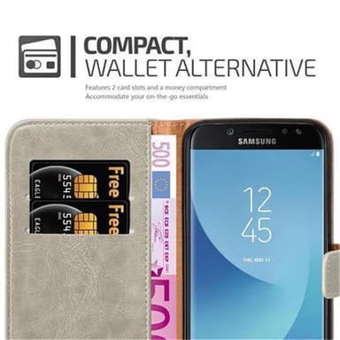 Samsung Galaxy J5 2017 lommebokdeksel etui (brun)