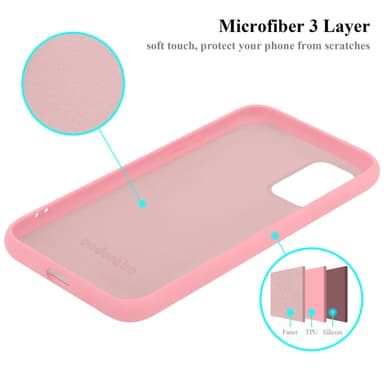 Samsung Galaxy A33 5G silikondeksel case (rosa)