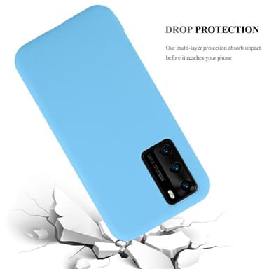 Deksel Huawei P40 Silikon cover (blå)
