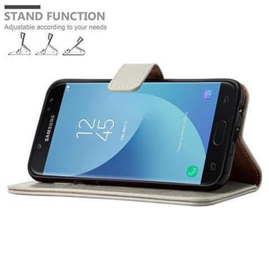 Samsung Galaxy J5 2017 lommebokdeksel etui (brun)