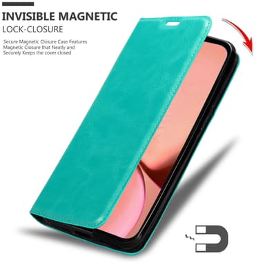iPhone 13 PRO lommebokdeksel case (turkis)