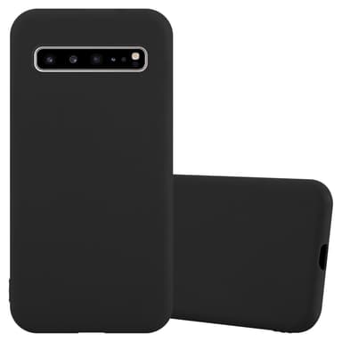 Deksel Samsung Galaxy S10 5G Silikon cover (svart)