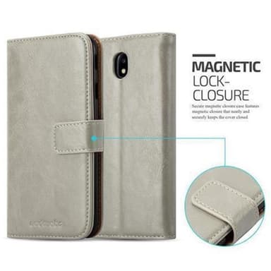 Samsung Galaxy J5 2017 lommebokdeksel etui (brun)