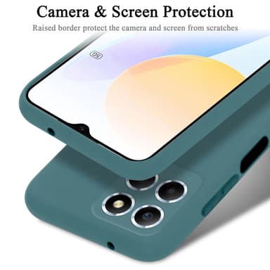 Honor X8 5G silikondeksel case (Grønn)