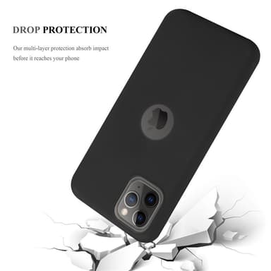 Deksel iPhone 11 PRO Silikon cover (svart)