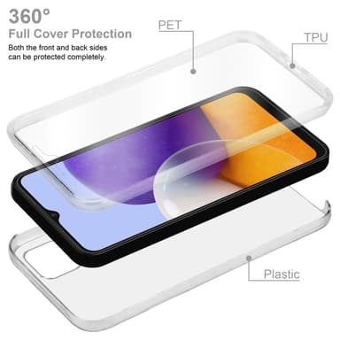 Samsung Galaxy A22 5G Deksel 360 Case Cover