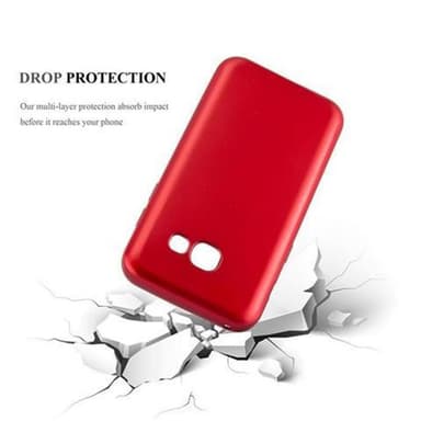 Deksel Samsung Galaxy A3 2017 Case Cover (rød)