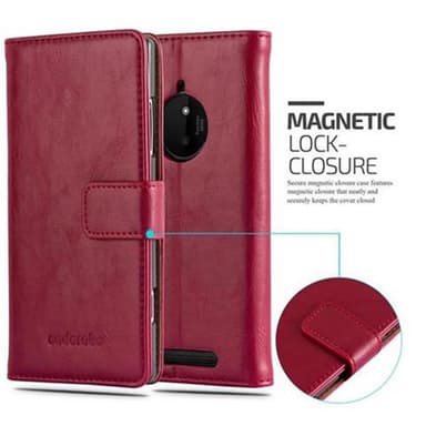 Nokia Lumia 830 lommebokdeksel etui (rød)