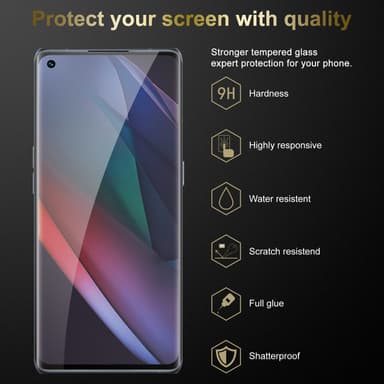 Oppo FIND X3 NEO Skjermbeskytter Skärmskydd