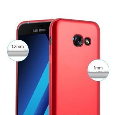 Deksel Samsung Galaxy A3 2017 Case Cover (rød)