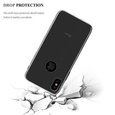 iPhone X / XS deksel ultra slim (gjennomsiktig)