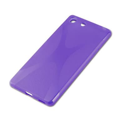 Sony Xperia M5 Deksel Case Cover (lilla)