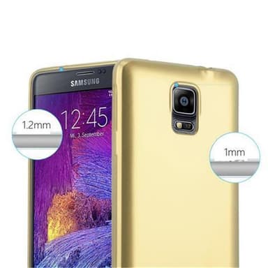 Deksel Samsung Galaxy NOTE 4 Case Cover (gold)