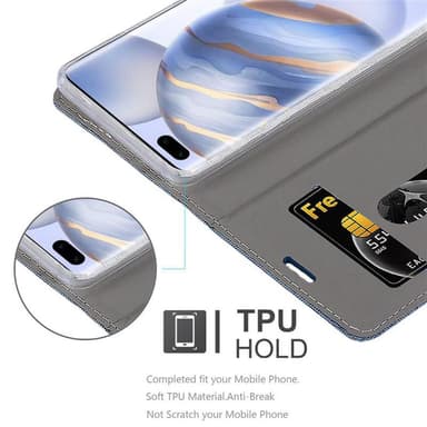 Honor 30 PRO lommebokdeksel etui (blå)
