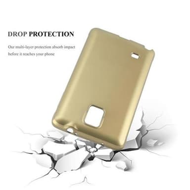 Deksel Samsung Galaxy NOTE 4 Case Cover (gold)
