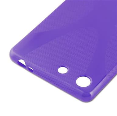 Sony Xperia M5 Deksel Case Cover (lilla)