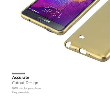 Deksel Samsung Galaxy NOTE 4 Case Cover (gold)