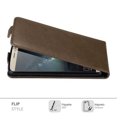 Huawei MATE S deksel flip cover (brun)