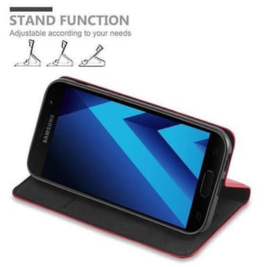 Samsung Galaxy A5 2017 lommebokdeksel case (rød)