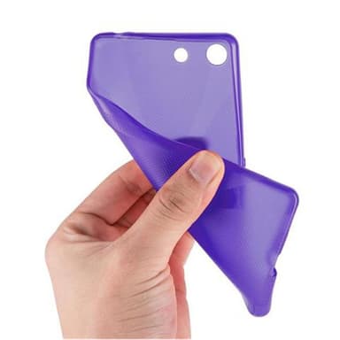 Sony Xperia M5 Deksel Case Cover (lilla)