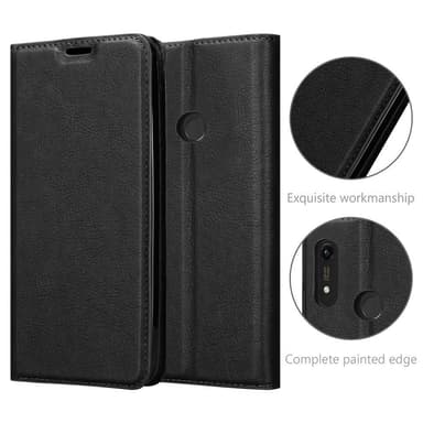 Honor 8A 2020 lommebokdeksel case (svart)