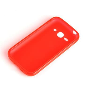 Samsung Galaxy ACE 3 Deksel Case Cover (rød)