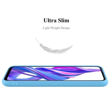 Deksel Honor 9X Silikon cover (blå)