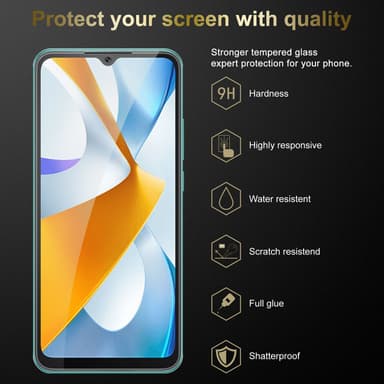 Xiaomi RedMi 10C / POCO C40 3x Skjermbeskytter