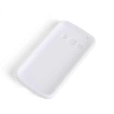 Samsung Galaxy ACE 3 silikondeksel case (hvit)