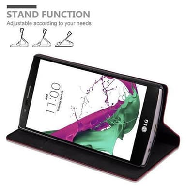 LG G4 / G4 PLUS lommebokdeksel case (rød)