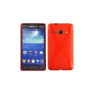 Samsung Galaxy ACE 3 Deksel Case Cover (rød)