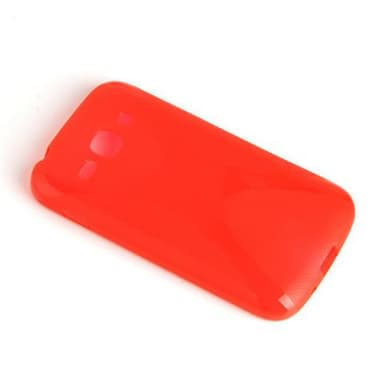 Samsung Galaxy ACE 3 Deksel Case Cover (rød)