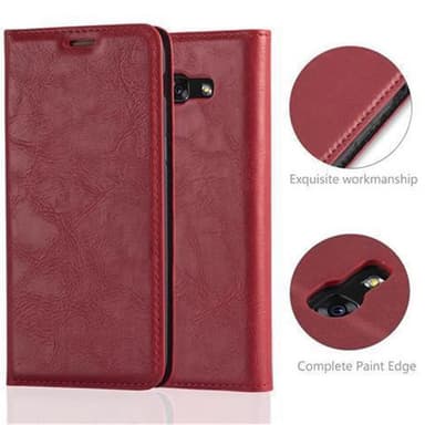 Samsung Galaxy A5 2017 lommebokdeksel case (rød)